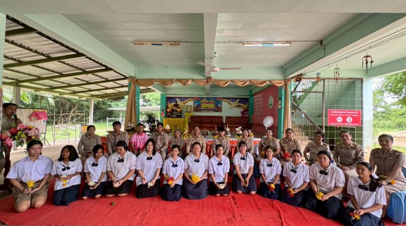 กิจกรรมวันไหว้ครูประจำปีการศึกษา 2568 วันที่ 12 มิถุนายน 2568